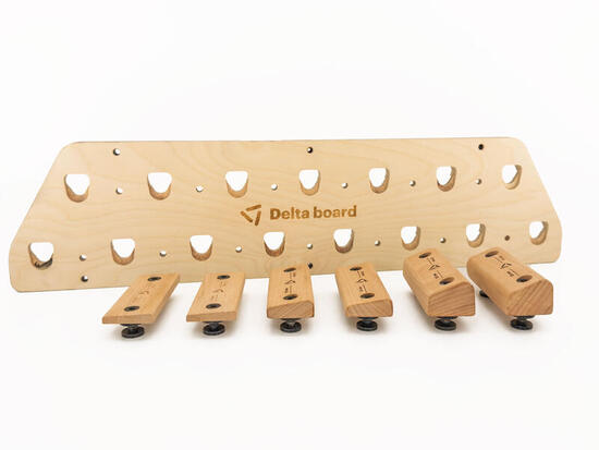 Poutre d'escalade Deltaboard - Pack Réglettes