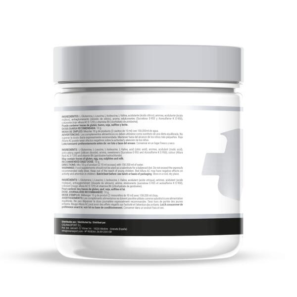 BCAA + L-Glutamine Kyowa® - 500g Dracula Cherry de MASmusculo 2/5