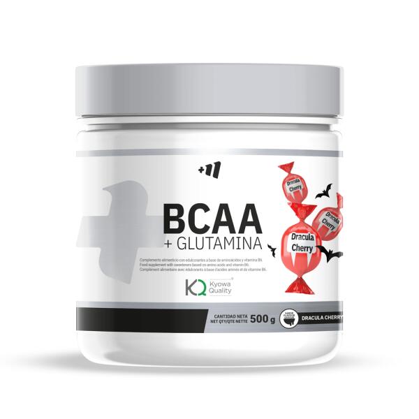BCAA z Glutamina Kyowa® - 500g Dracula Cherry MASMUSCULO