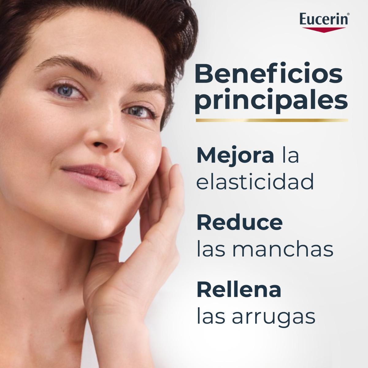 EUCERIN Hyaluron-Filler Elasticity Crema Antiedad Día FPS 15 50 ml 3/5