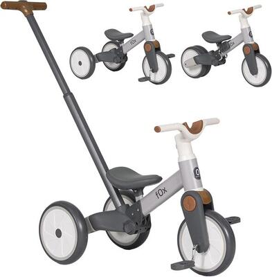 Olmitos Dreirad Fox 5 in 1 für Babys Draisinen Pedale für Kinder ab 18 Monaten