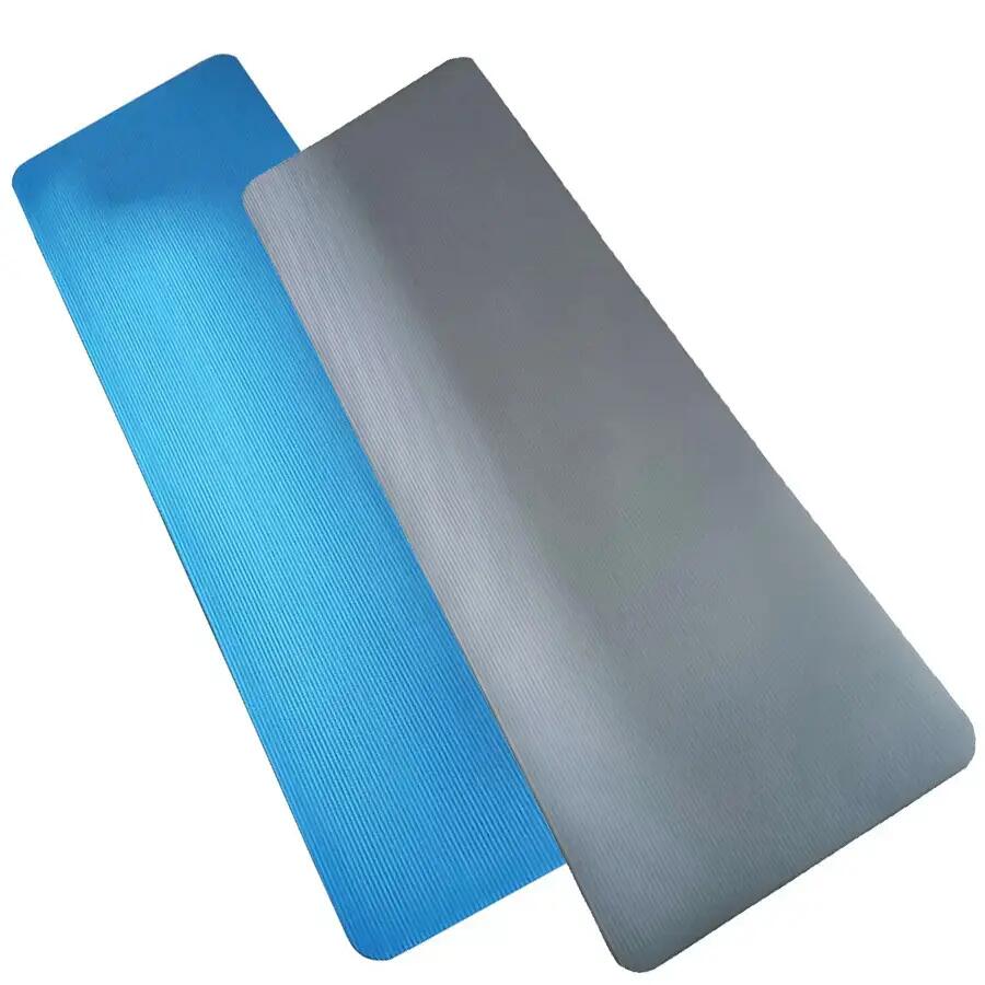 Saltea fitness Sportech 180x60 cm, grosime 1,5 cm, albastra 2/7