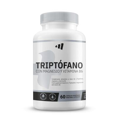 Tryptofaan + magnesium + b6 - 60 plantaardige capsules masmusculo