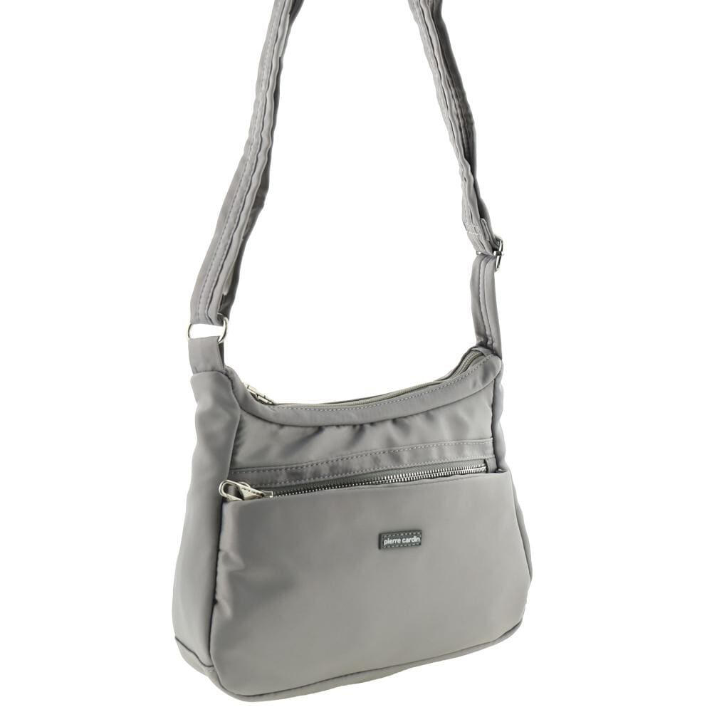 Pierre Cardin Nylon Anti-Theft Cross Body Travel Carry On Bag