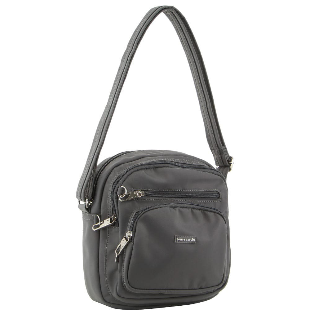 Pierre Cardin Nylon Anti-Theft Cross Body Travel Carry On Bag