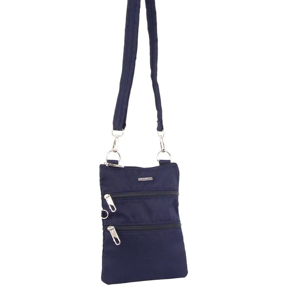 Pierre Cardin Nylon Anti-Theft Cross Body Travel Carry On Bag