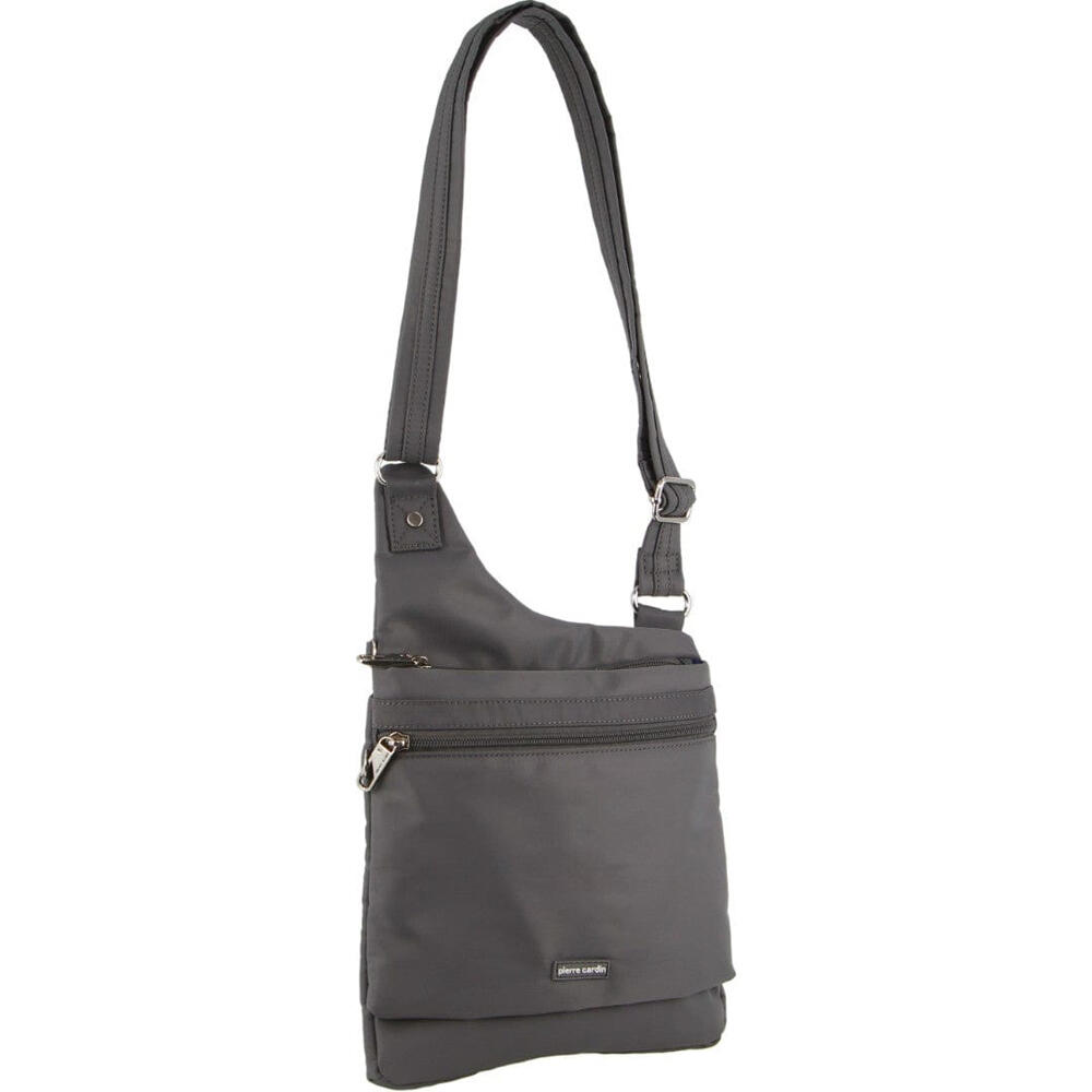 Pierre Cardin Slash Proof Nylon Travel Anti-Theft Cross Body Bag