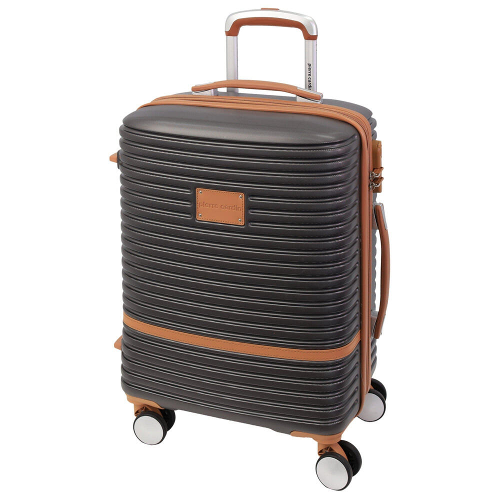 Pierre Cardin 54cm CABIN Hard Shell Luggage Travel Suitcase