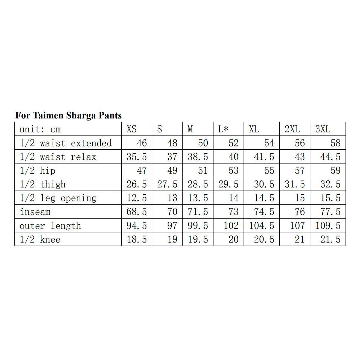 Kalesony Taimen Sharga Heavy Weight 2/2
