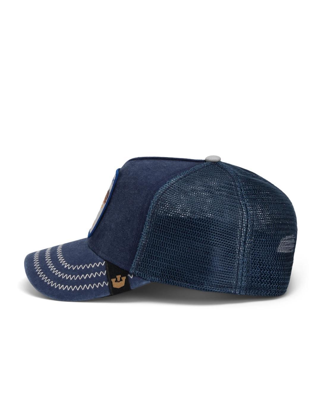 Gorro Goorin bros  bird of prey Azul 3/6
