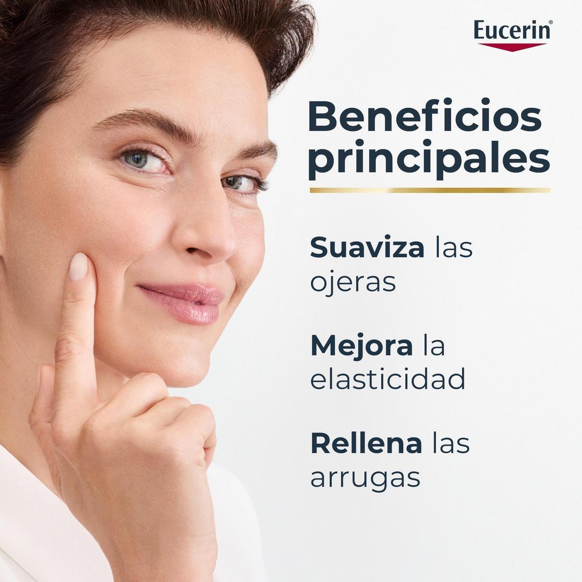 EUCERIN Hyaluron-Filler Elasticity Contorno Ojos Antiedad 15 ml 3/5