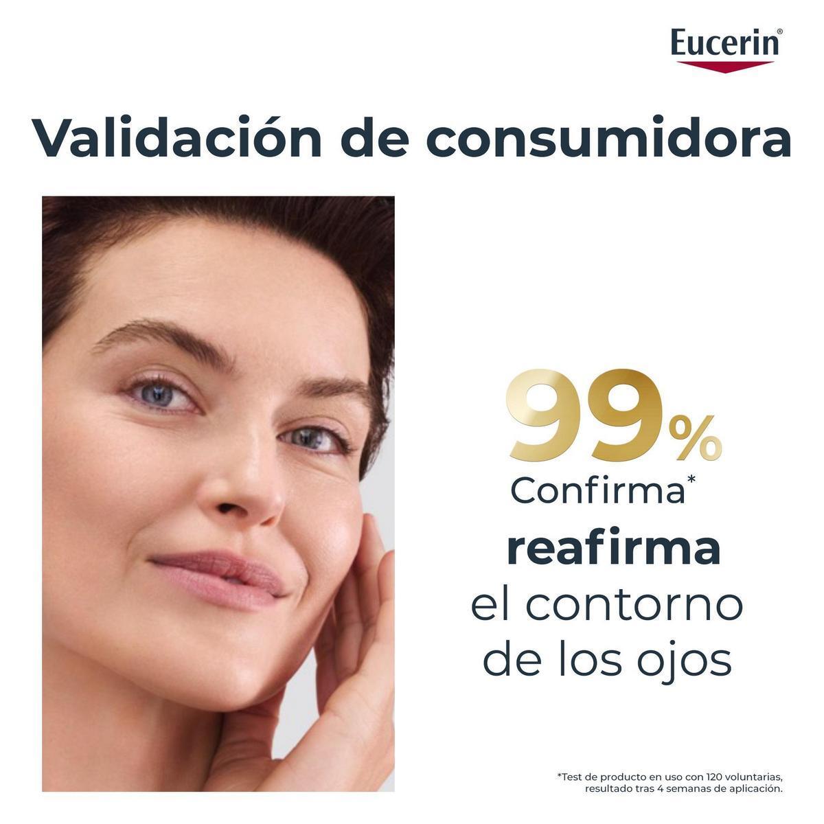 EUCERIN Hyaluron-Filler Elasticity Contorno Ojos Antiedad 15 ml 5/5