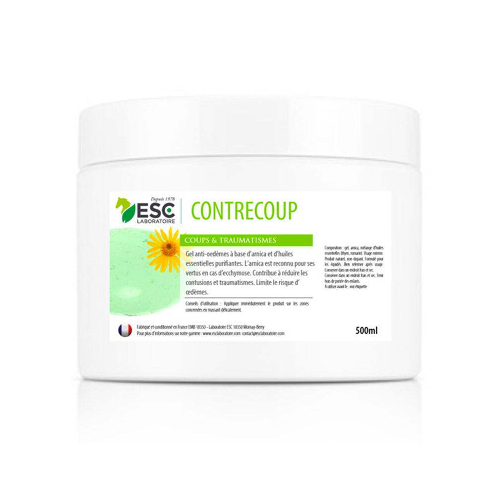 Esc Laboratoire - Pommade Coups & Contusions Contrecoup Esc Laboratoire 500ml - Gel Chevaux - 500 Ml - Decathlon