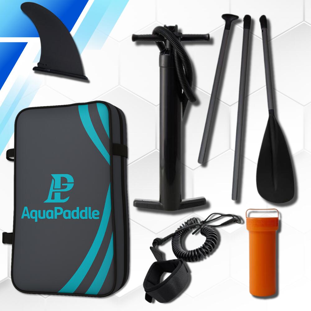 Deska SUP AquaPaddle 320 cm - Zestaw do pływania 180 kg 4/7