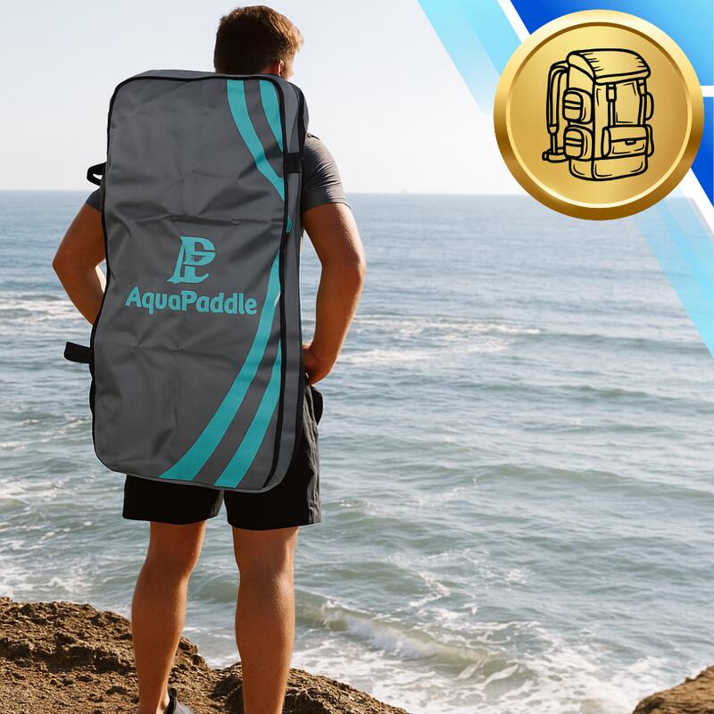 Deska SUP AquaPaddle 320 cm - Zestaw do pływania 180 kg