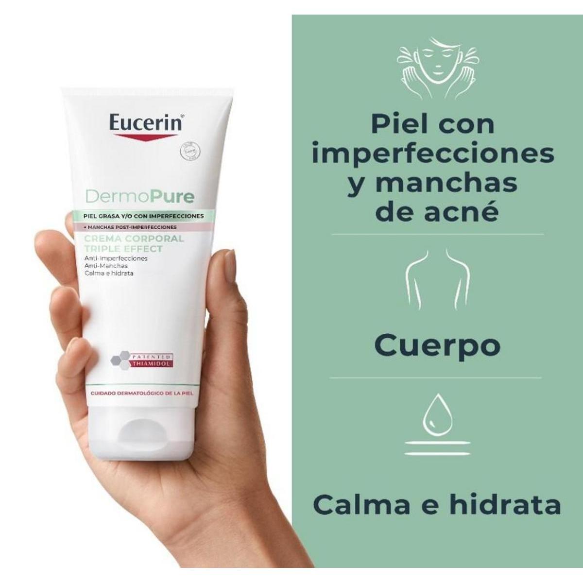 EUCERIN Dermopure Crema Corporal Triple Efecto 200 ml 4/5