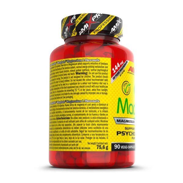 Magtein magnesium l-threonate - 90 capsules de Amix Nutrition 2/5