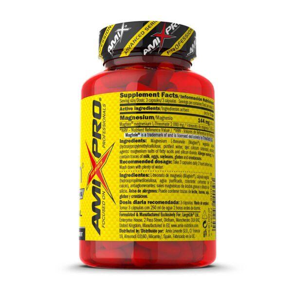 Magtein magnesium l-threonate - 90 capsules de Amix Nutrition 3/5
