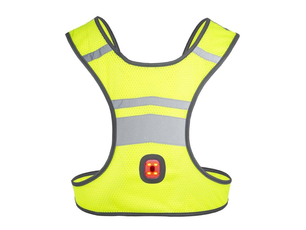Wowow Nova Jacke mit LED-Reflexion Größe M Gelb 2/2