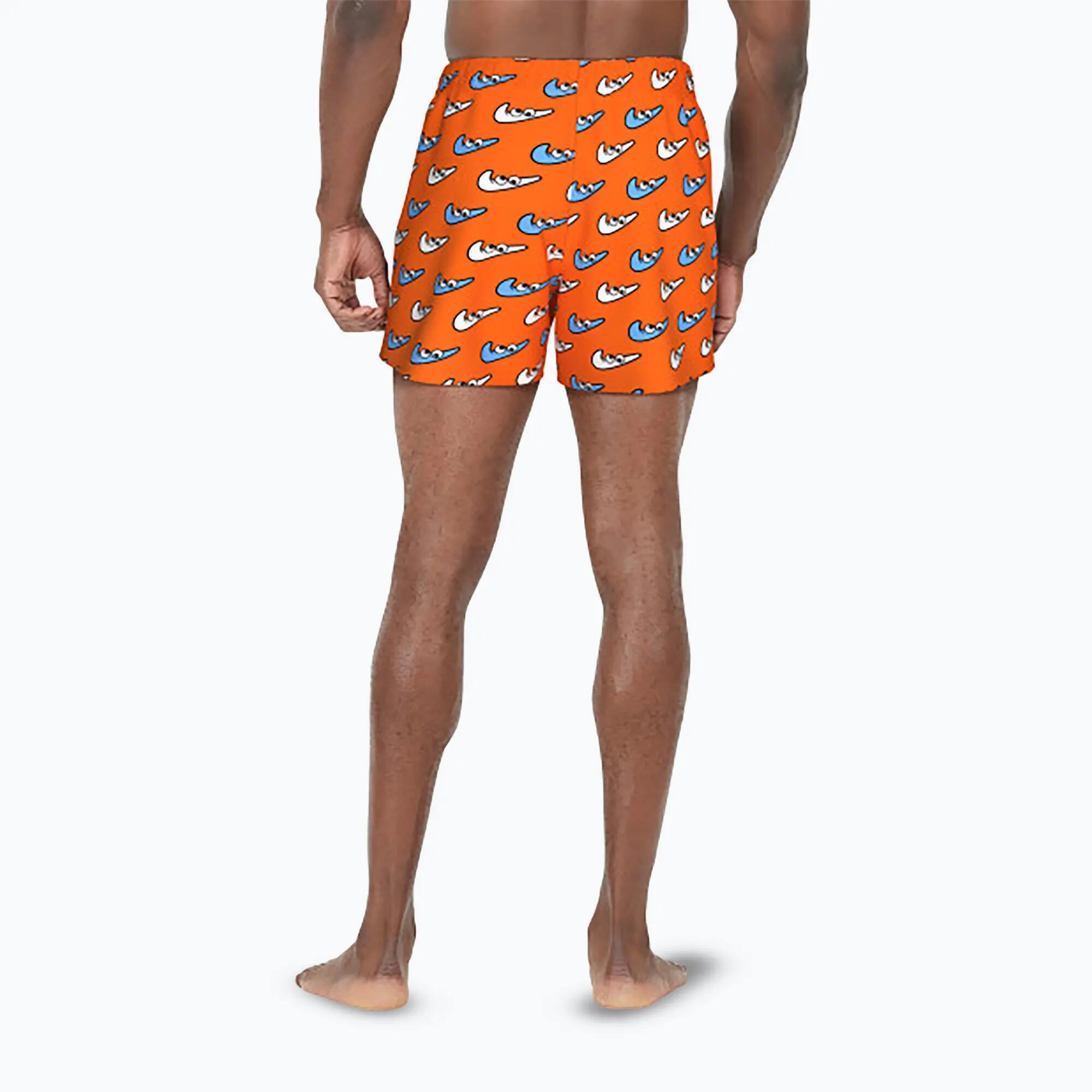 Nike Swim Boxer da mare 5 Volley arancione S 3/4