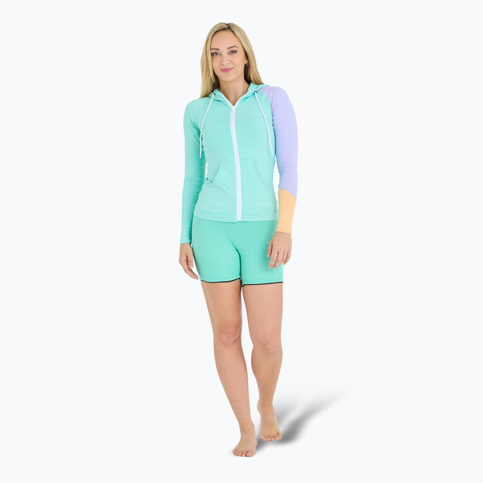 Sweat à capuche femme Jetpilot Pacer Rashie 2/3