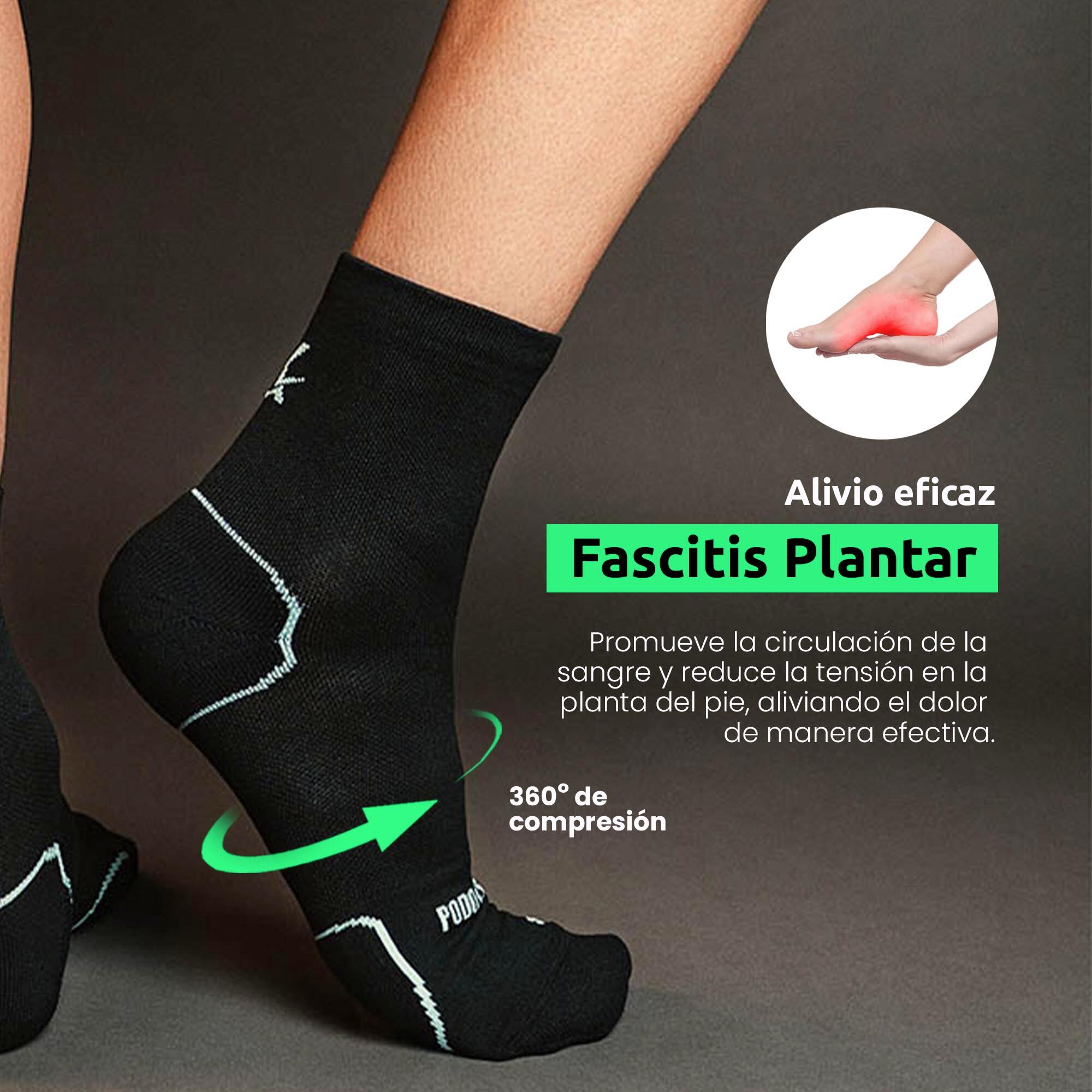 Calcetines Biomecánicos Metatarsalgia Negro 3/7