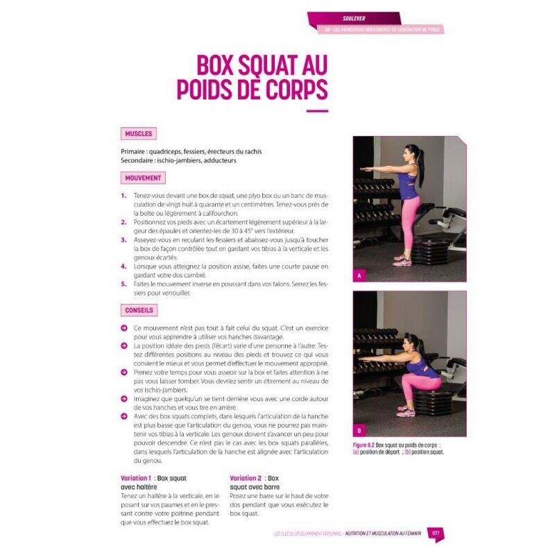 Musculation et Nutrition au féminin - 4TRAINER Editions