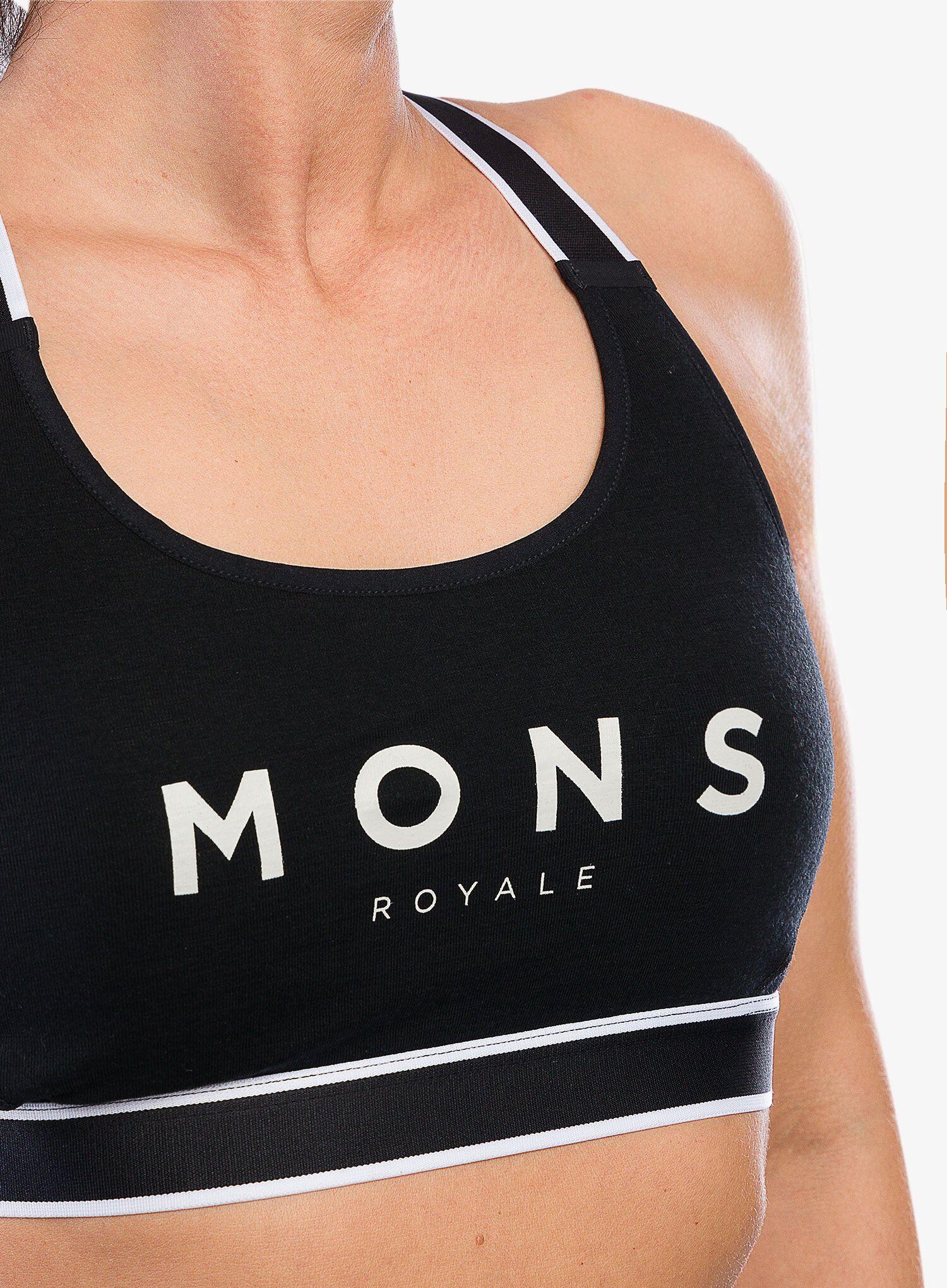 Brassière Femme Mons Royale Stella X-Back Noir 5/6