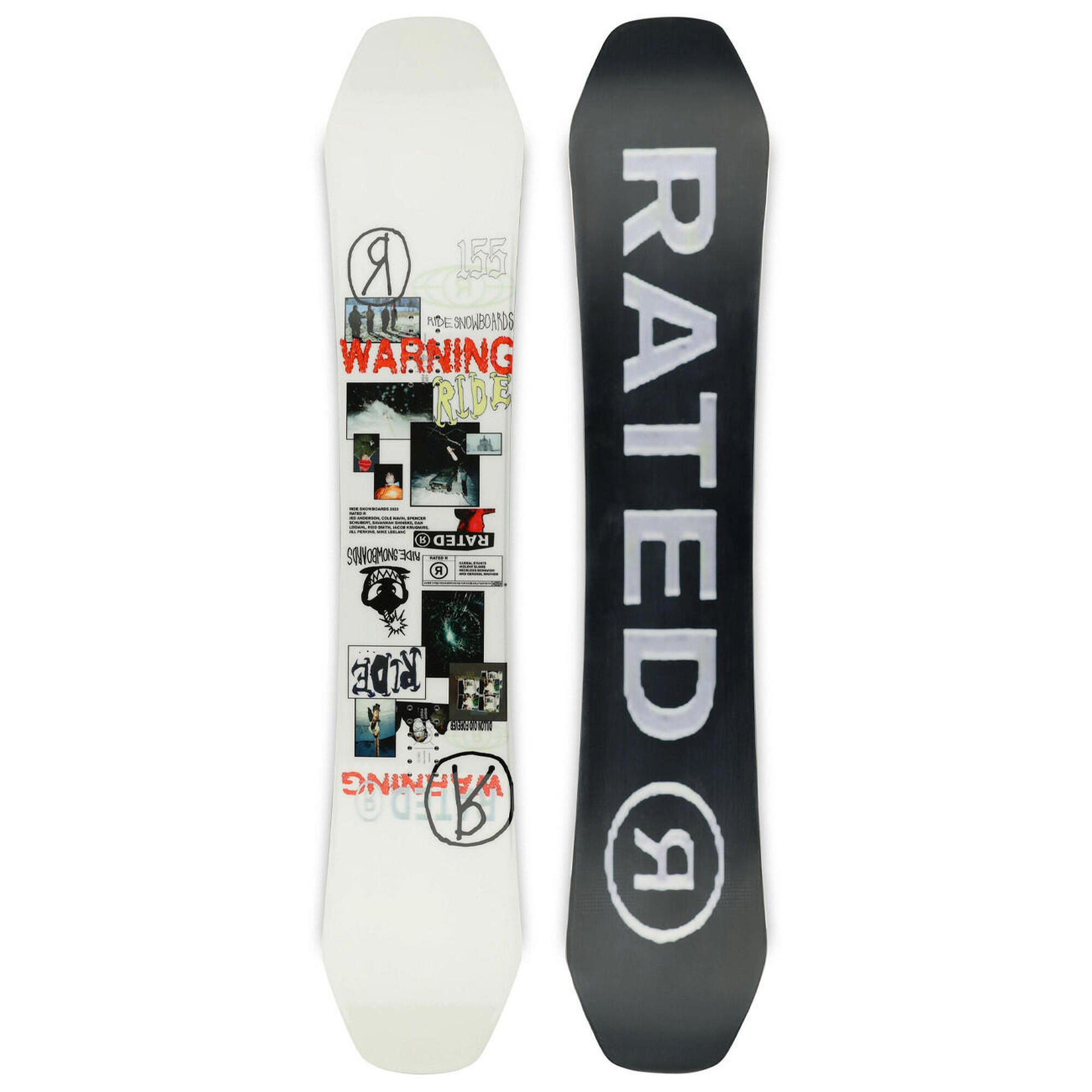 Deska snowboardowa męska Ride Benchwarmer Team Rated