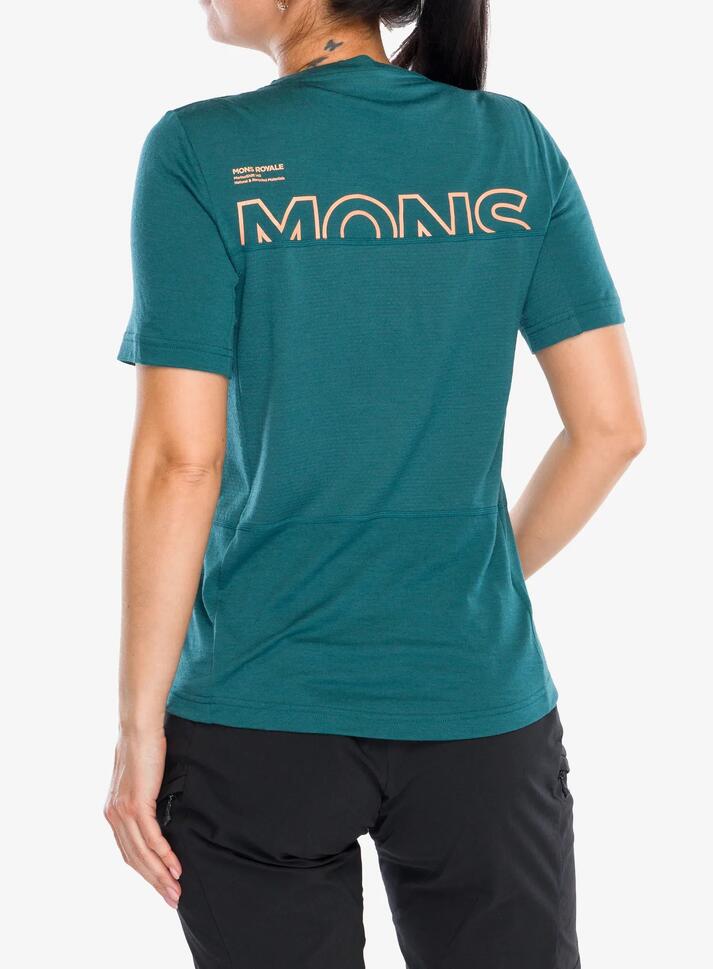Koszulka rowerowa damska Mons Royale Tarn Merino Shift Tee