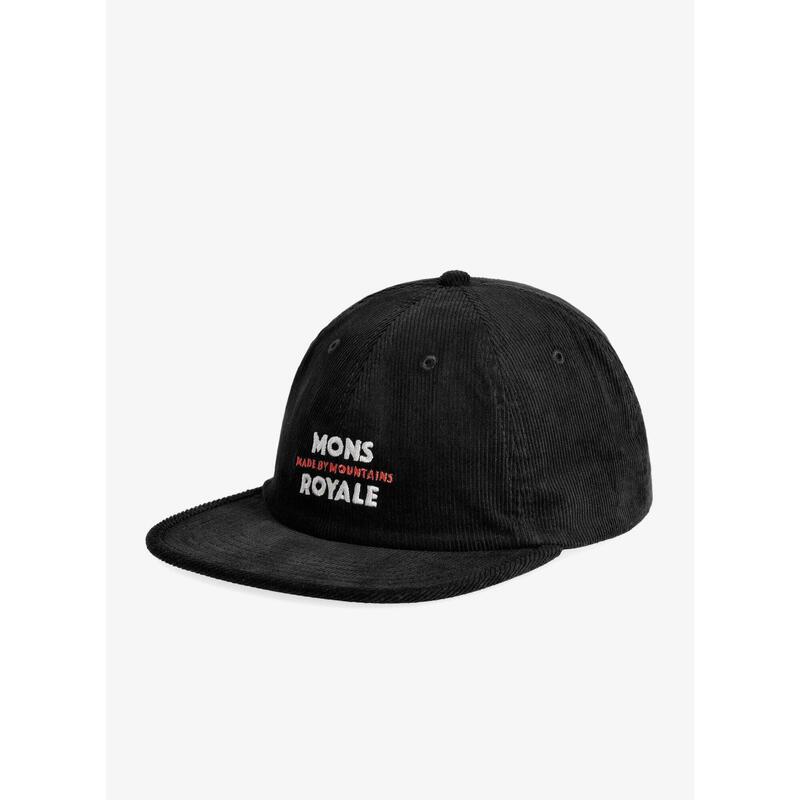 Czapka z daszkiem Mons Royale Corduroy Roam Cap - black