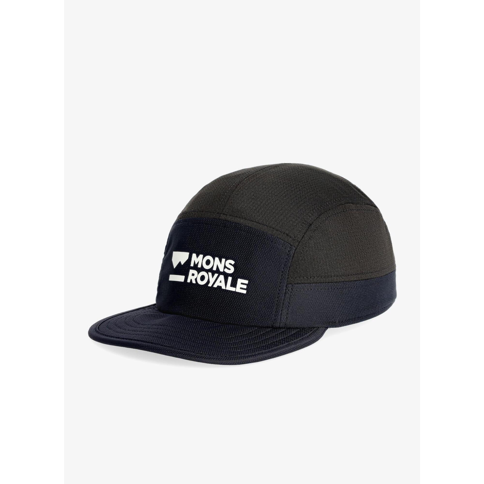 Czapka z daszkiem Mons Royale Velocity Trail Cap - black