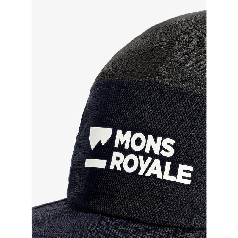 Czapka z daszkiem Mons Royale Velocity Trail Cap - black