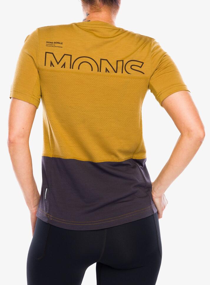Koszulka rowerowa damska Mons Royale Tarn Merino Shift Tee