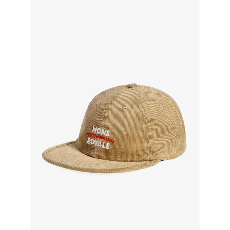 Czapka z daszkiem Mons Royale Corduroy Roam Cap - tussock