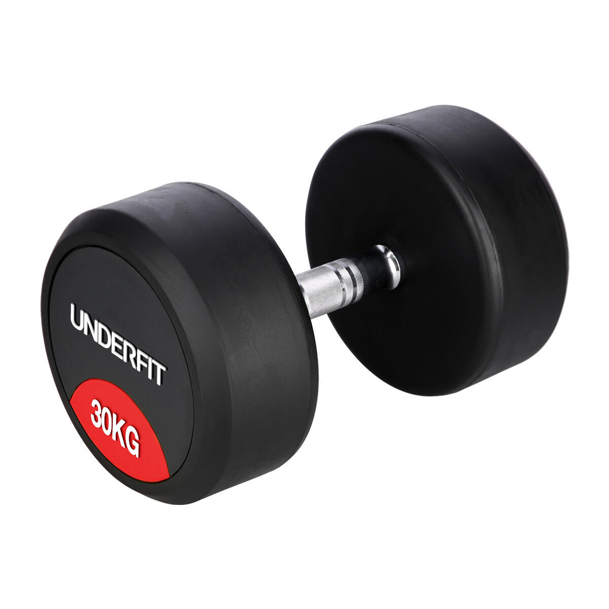 Zestaw hantli gumowanych UNDERFIT 2 x 10-30 kg 10 par (390 kg) siłownia 7/7