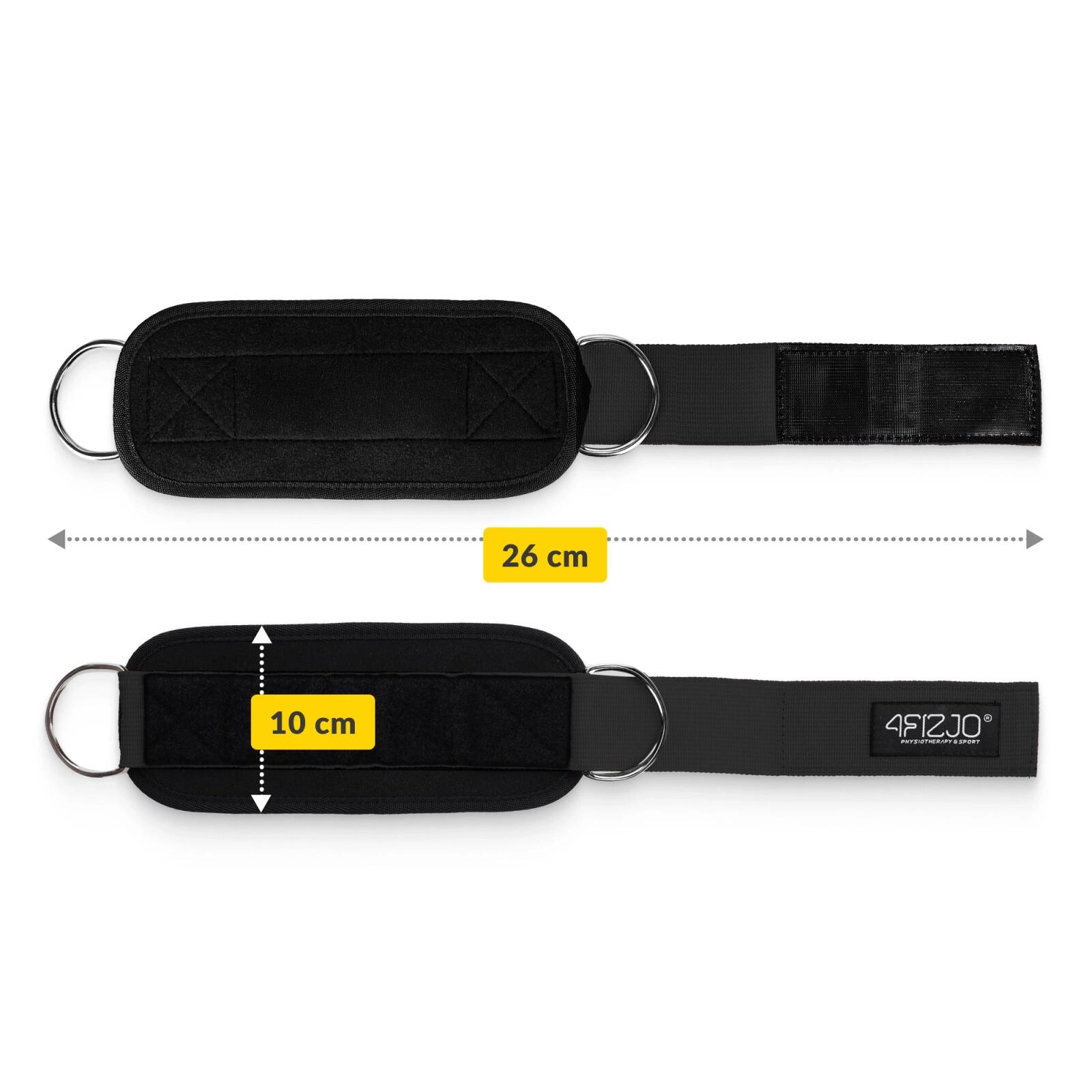 Opaski treningowe na kostki do wyciągu Ankle Strap 4FIZJO 2 szt. 5/7