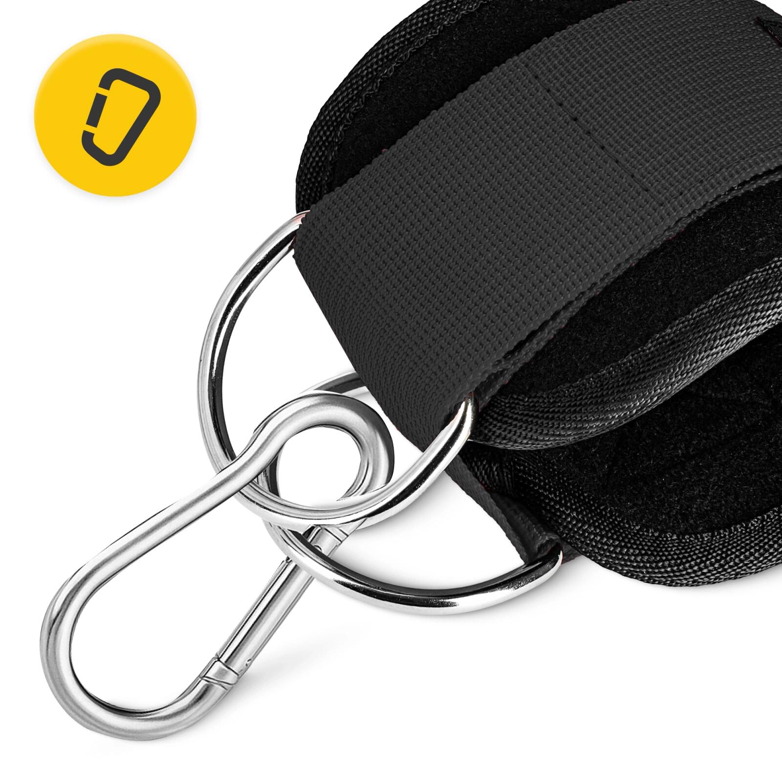 Opaski treningowe na kostki do wyciągu Ankle Strap 4FIZJO 2 szt. 6/7