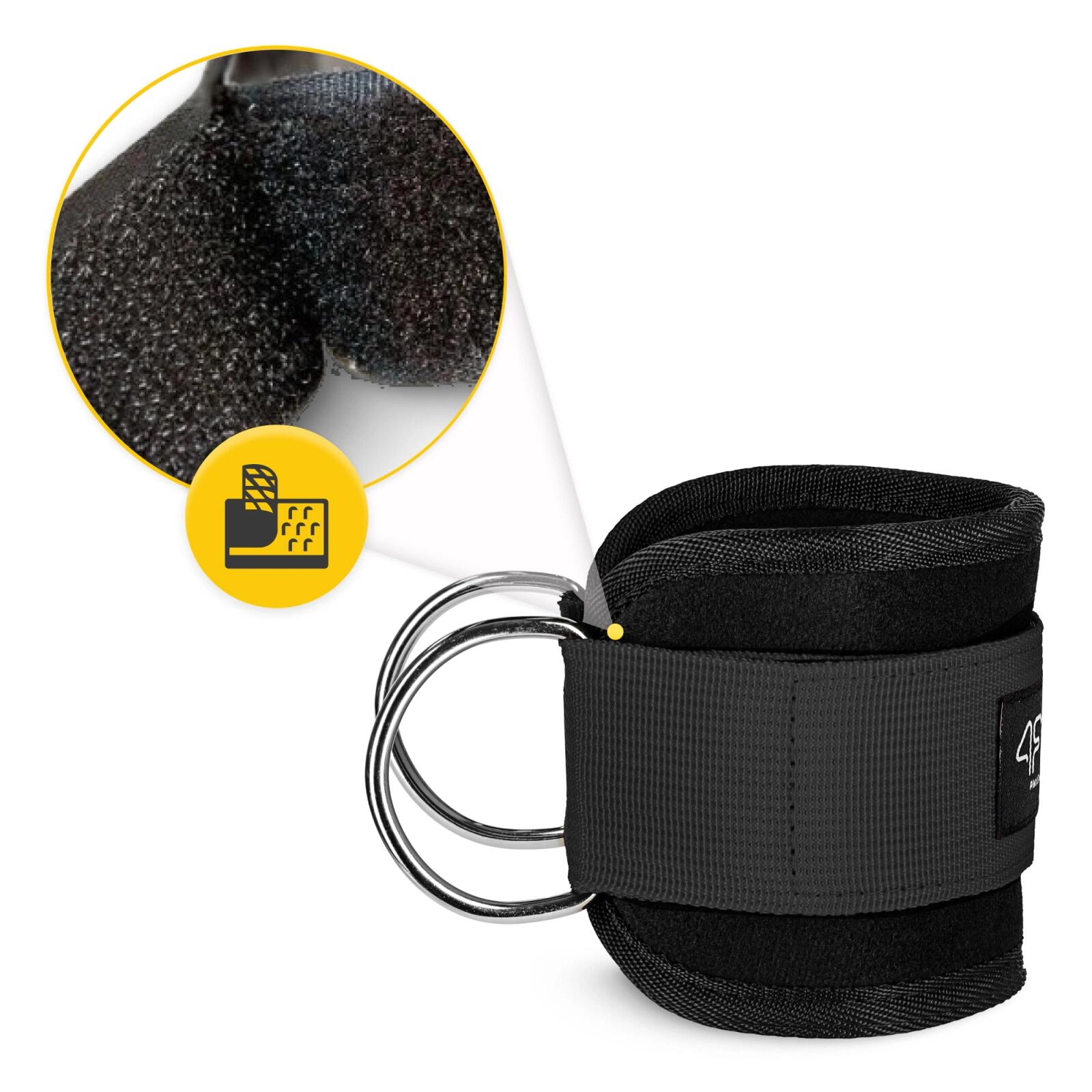 Opaski treningowe na kostki do wyciągu Ankle Strap 4FIZJO 2 szt. 3/7