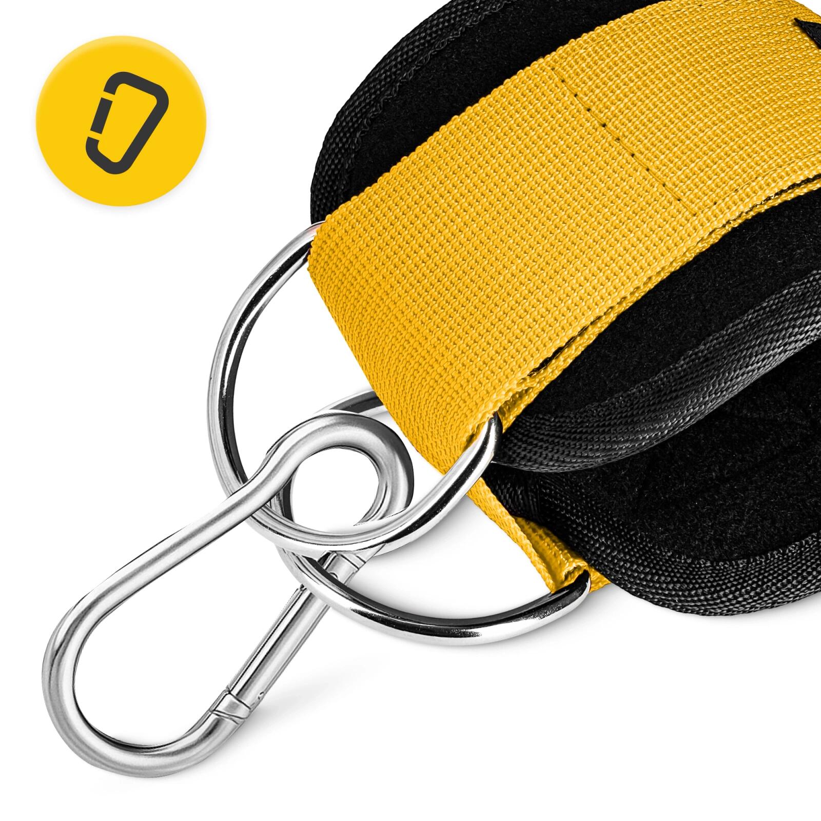 4FIZJO Ankle Strap – Trainingsbänder für den Kabelzug (2 Stück) 6/7