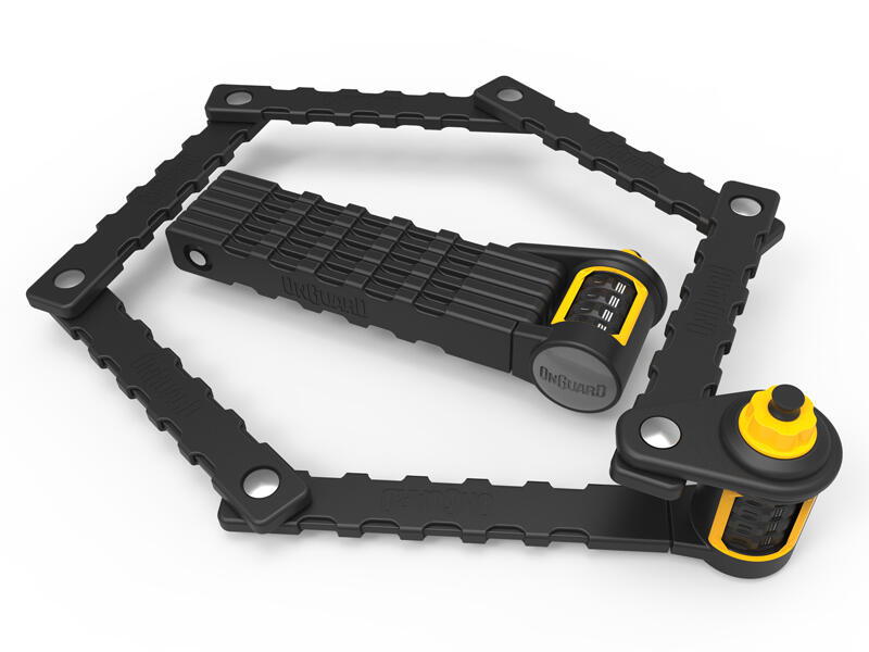 ONGUARD OnGuard Link Platenslot K9 COMBO OPVOUWBAAR fietsslot 8116C COMBINATIE