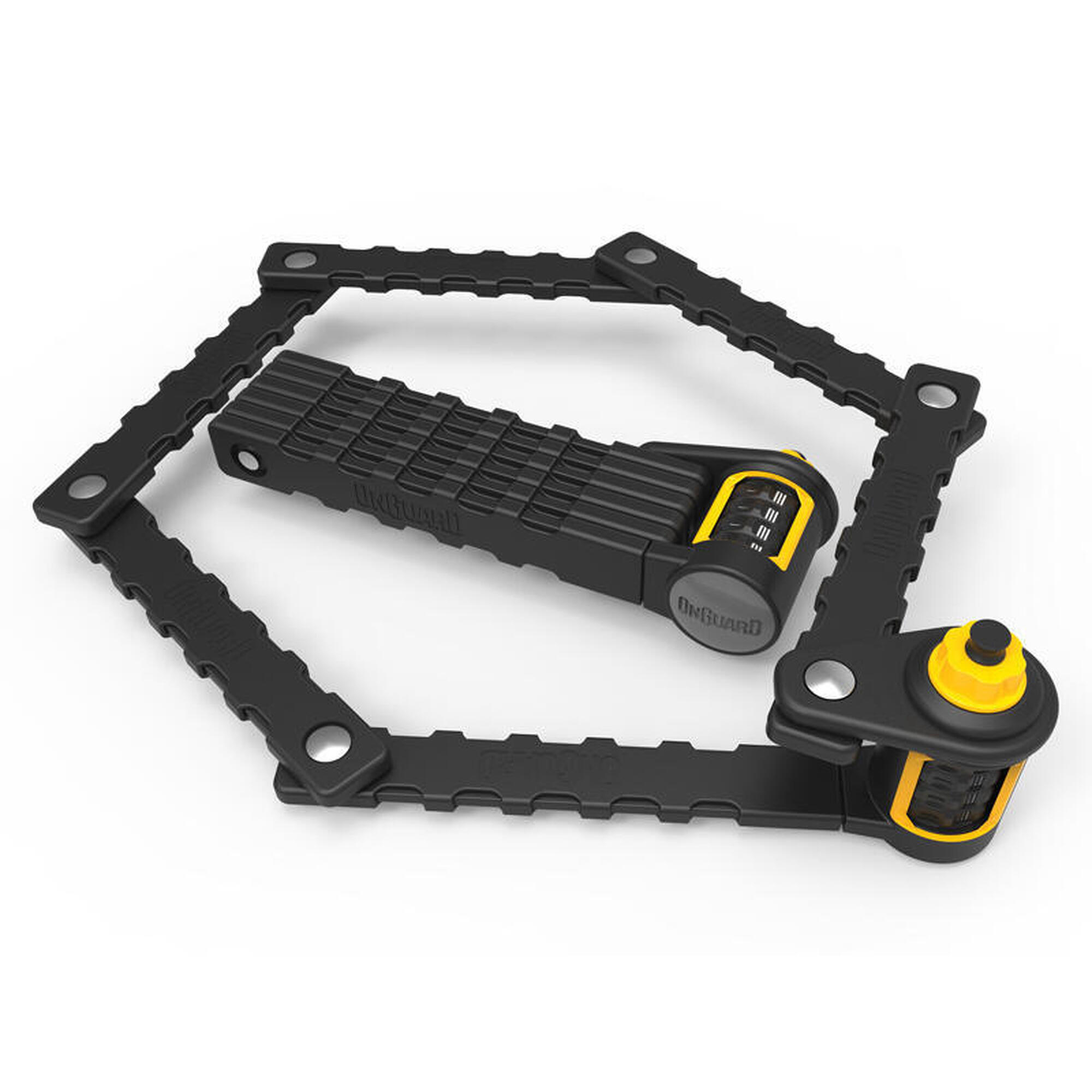 Onguard - Onguard Link Plate Lock K9 Combo Antivol De Vélo Pliable 8116c Combinaison - Antivol - Noir - Taille Unique - Decathlon