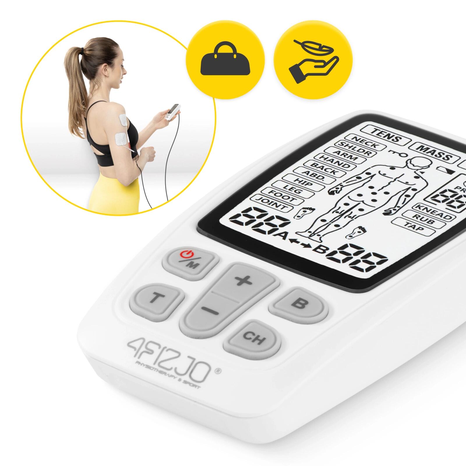 Svalový elektrostimulátor 4FIZJO EMS/TENS MED+ 4/7