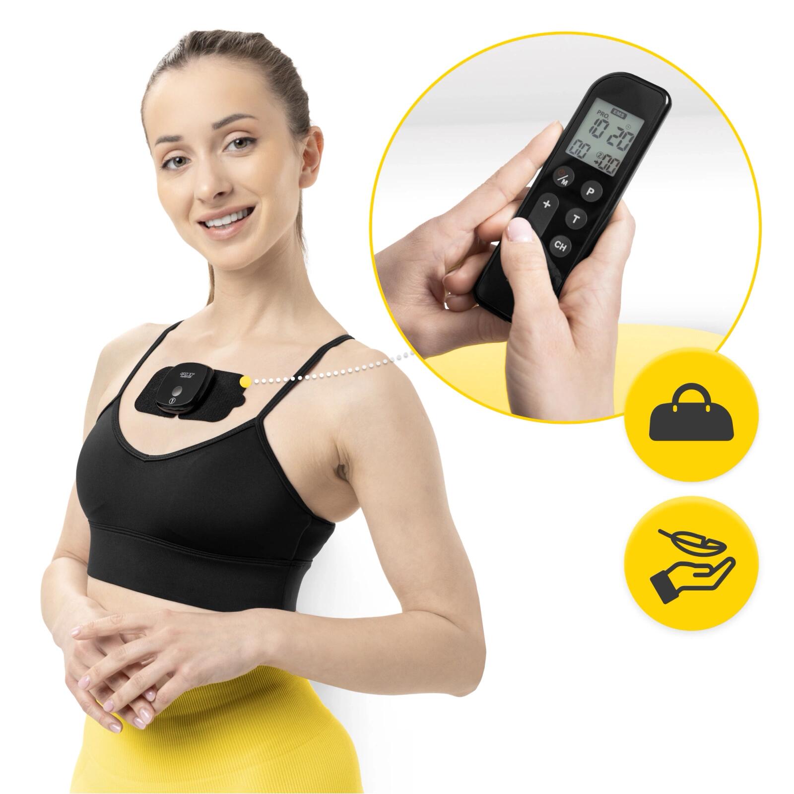 Bezdrátový elektrostimulátor TENS a EMS Combo EVO 4FIZJO 3/7