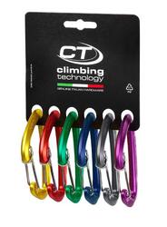 Jeu de mousquetons Climbing Technology Berry W, 6 pièces.