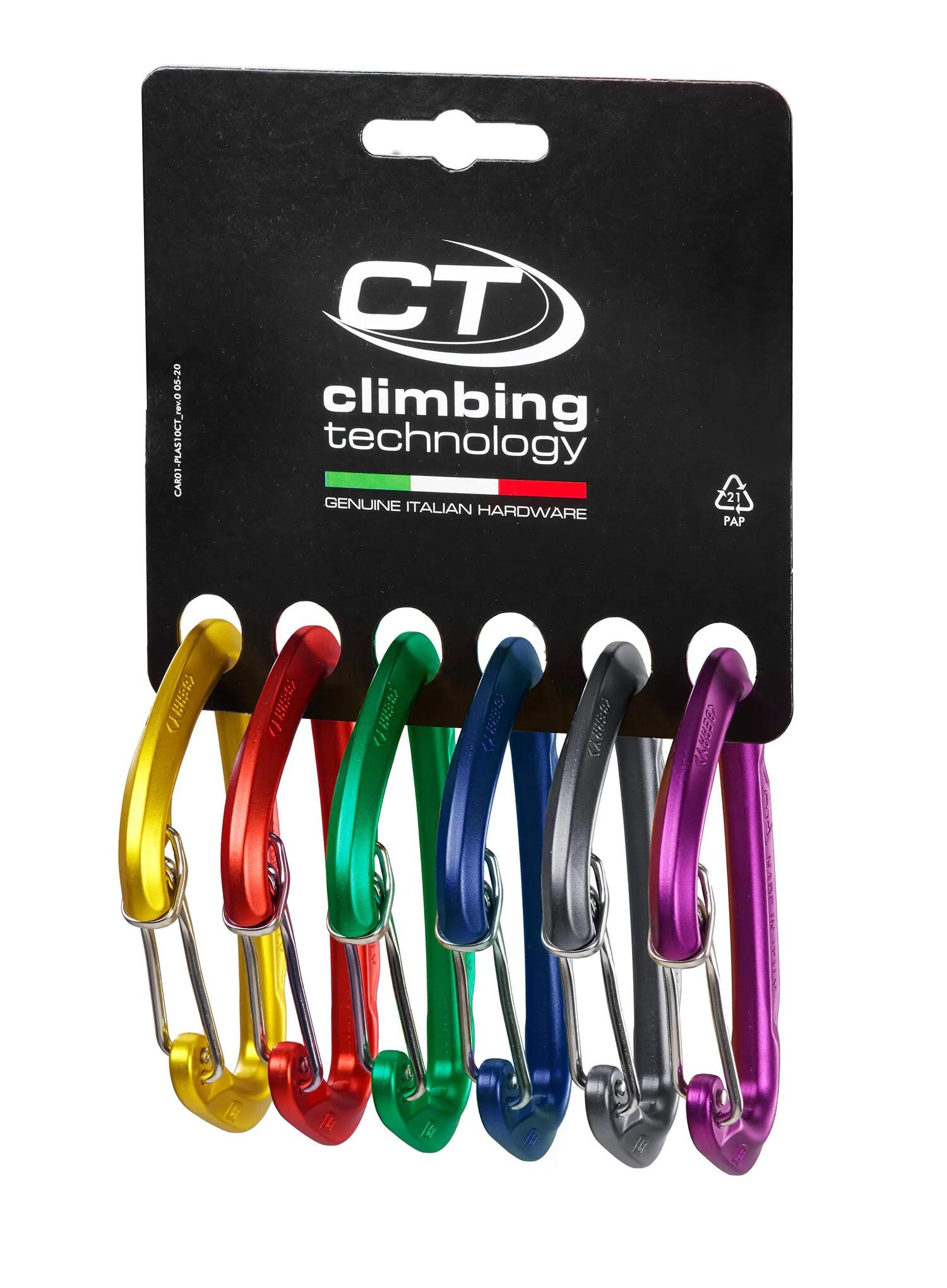 CLIMBING TECHNOLOGY Climbing Technology Berry W karabijnhaakset, 6-dlg.