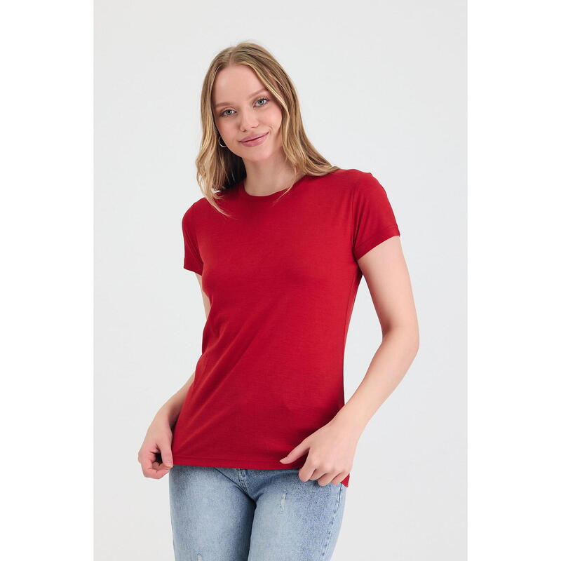 Koszulka turystyczna damska 100% Merino WOOLONA Pera