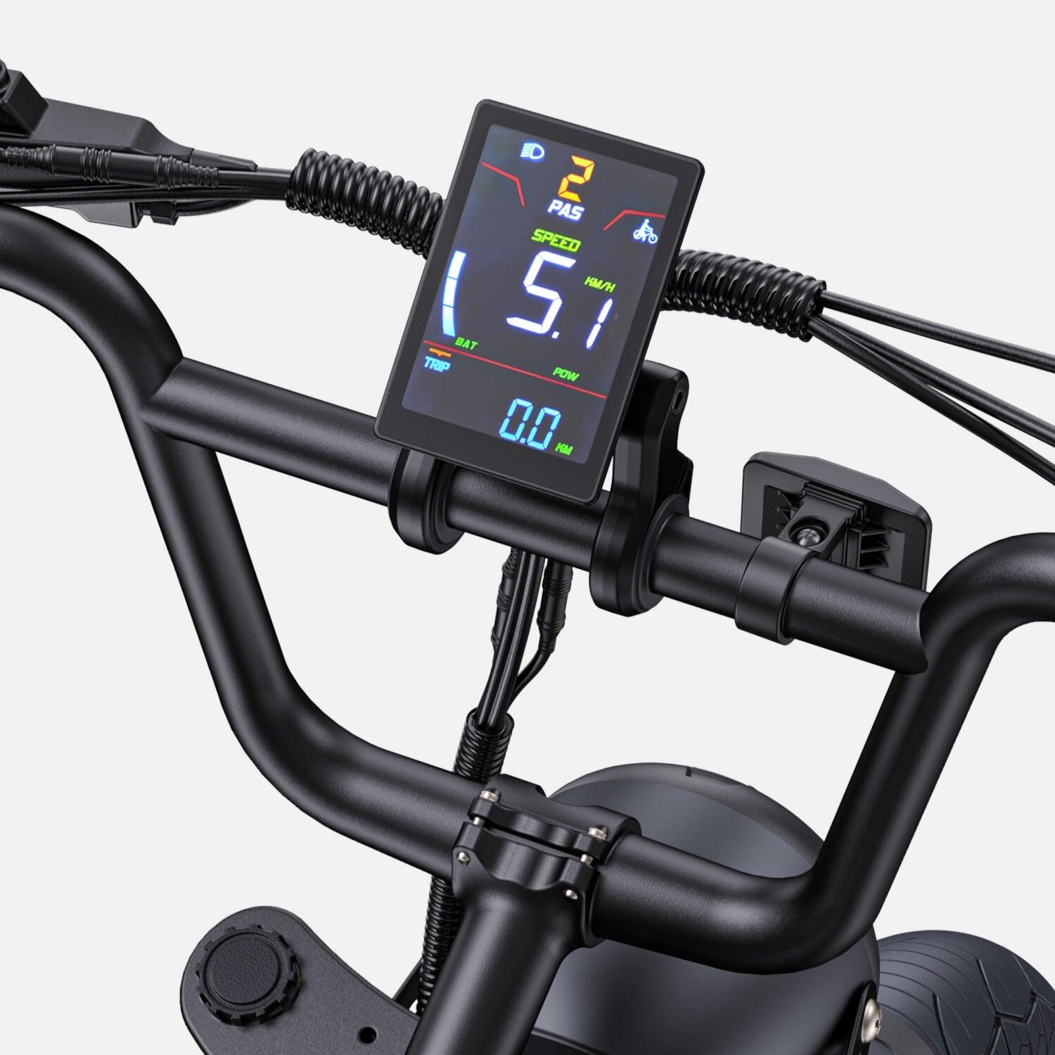 Bicicleta Eléctrica ENGWE M1 EU - Potencia - 250W 48V28.6AH 20 Pulgadas - Negro 5/5