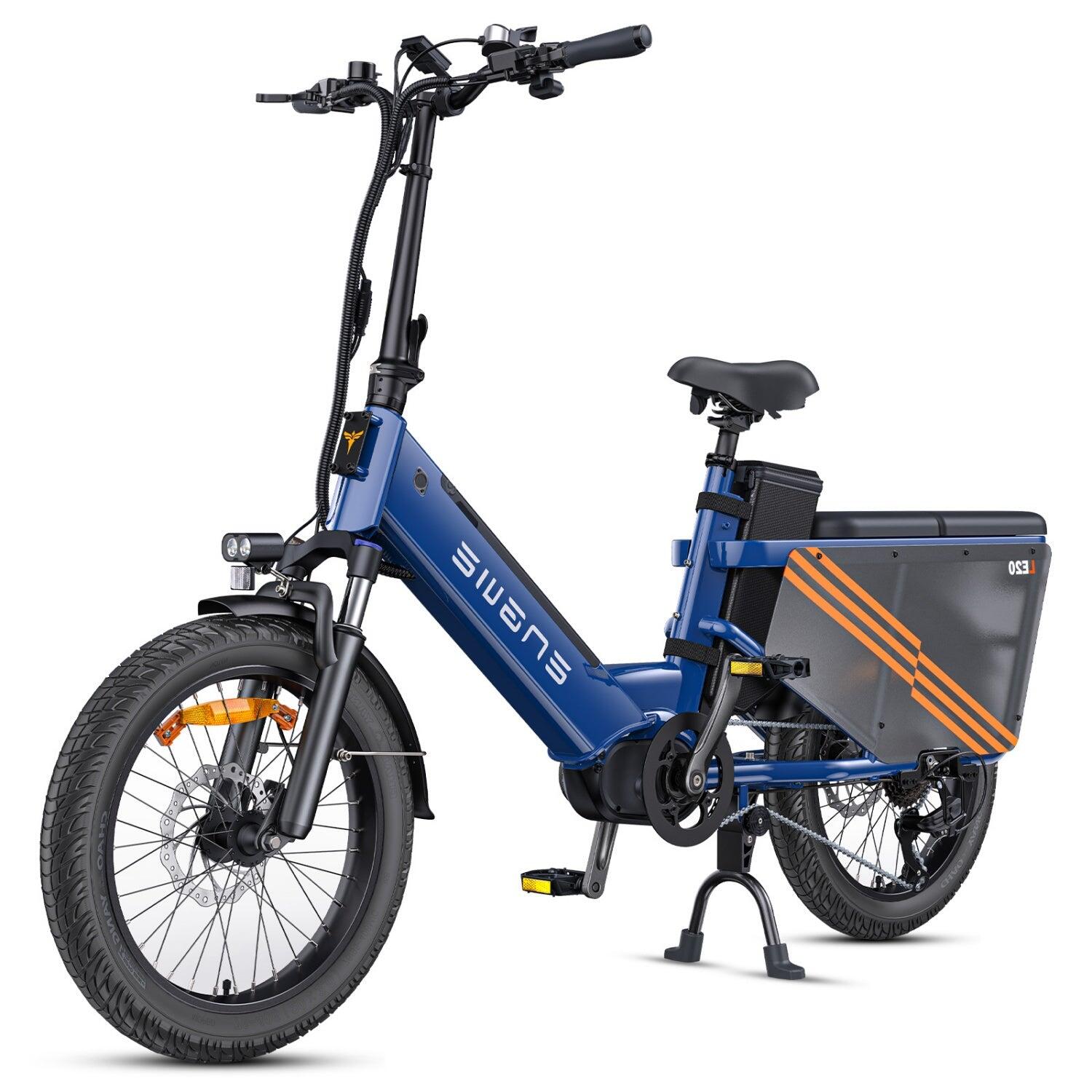 ENGWE LE20 EU elektrische fiets - 20 inch banden 250W 48V 19,2AH - Blauw 2/5