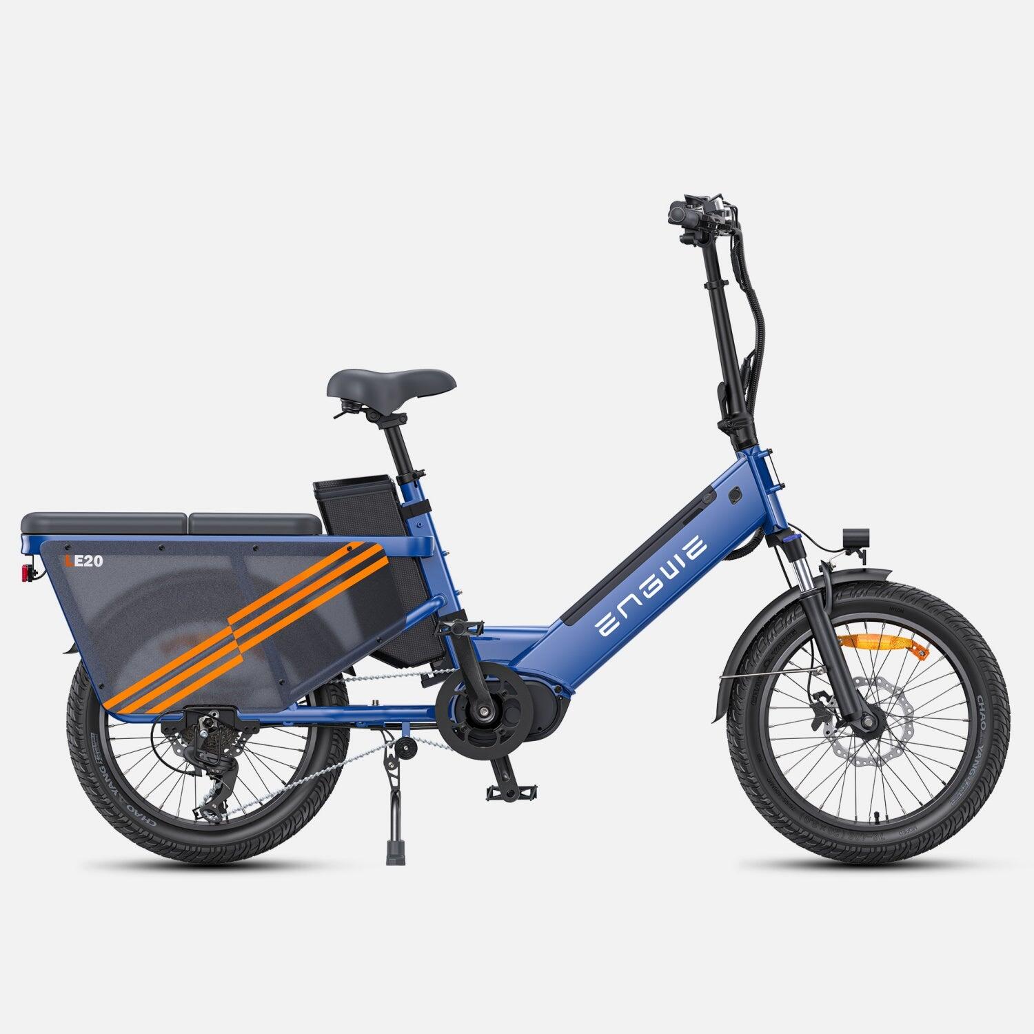 ENGWE LE20 EU elektrische fiets - 20 inch banden 250W 48V 19,2AH - Blauw 3/5